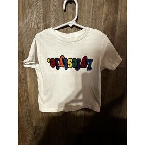 Lifestyle White Tee Boys Size Size 4T